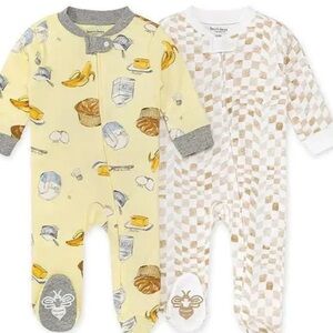 Burts Bees Baby Wavy Plaid Onesie